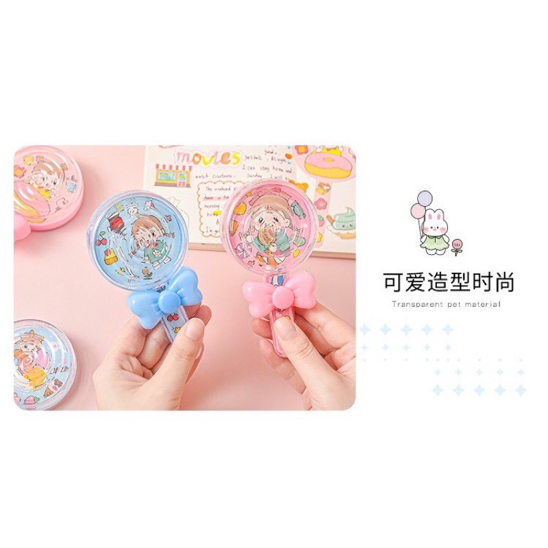 HỘP KẸO MÚT GỒM 40 miếng sticker kèm thêm giấy ghi chú cute dễ thương