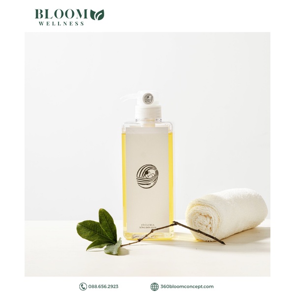 Dầu Tắm Gội Rửa Mặt 5 Trong 1 Sống Đơn Giản. An toàn cho bé 600ml (Cô Cà Chua)