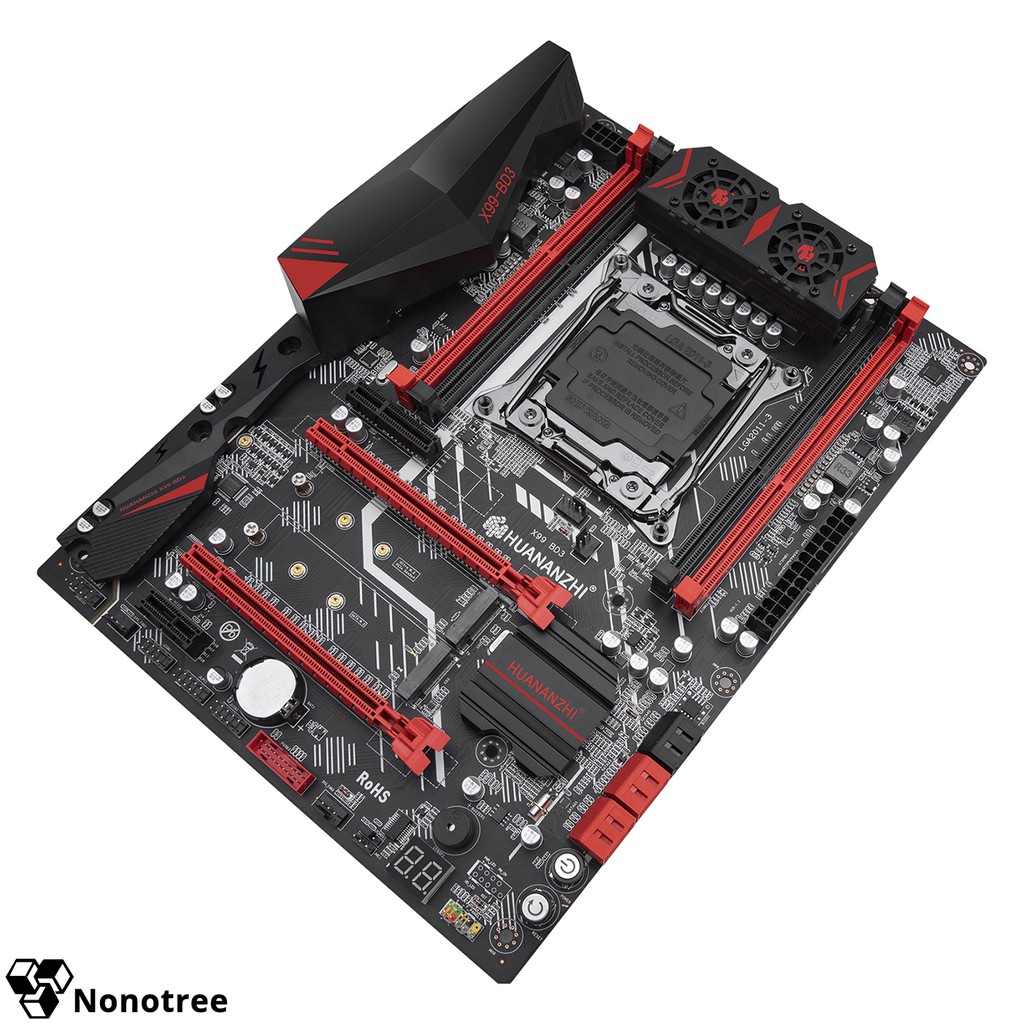 Mainboard HUANANZHI X99 BD3 v1.1 2011-3 DDR3 non-ECC ram, Có thể sử dụng nhiều RTX 3060, Mining, BTC, ETH, XMR, XRP, ZEC