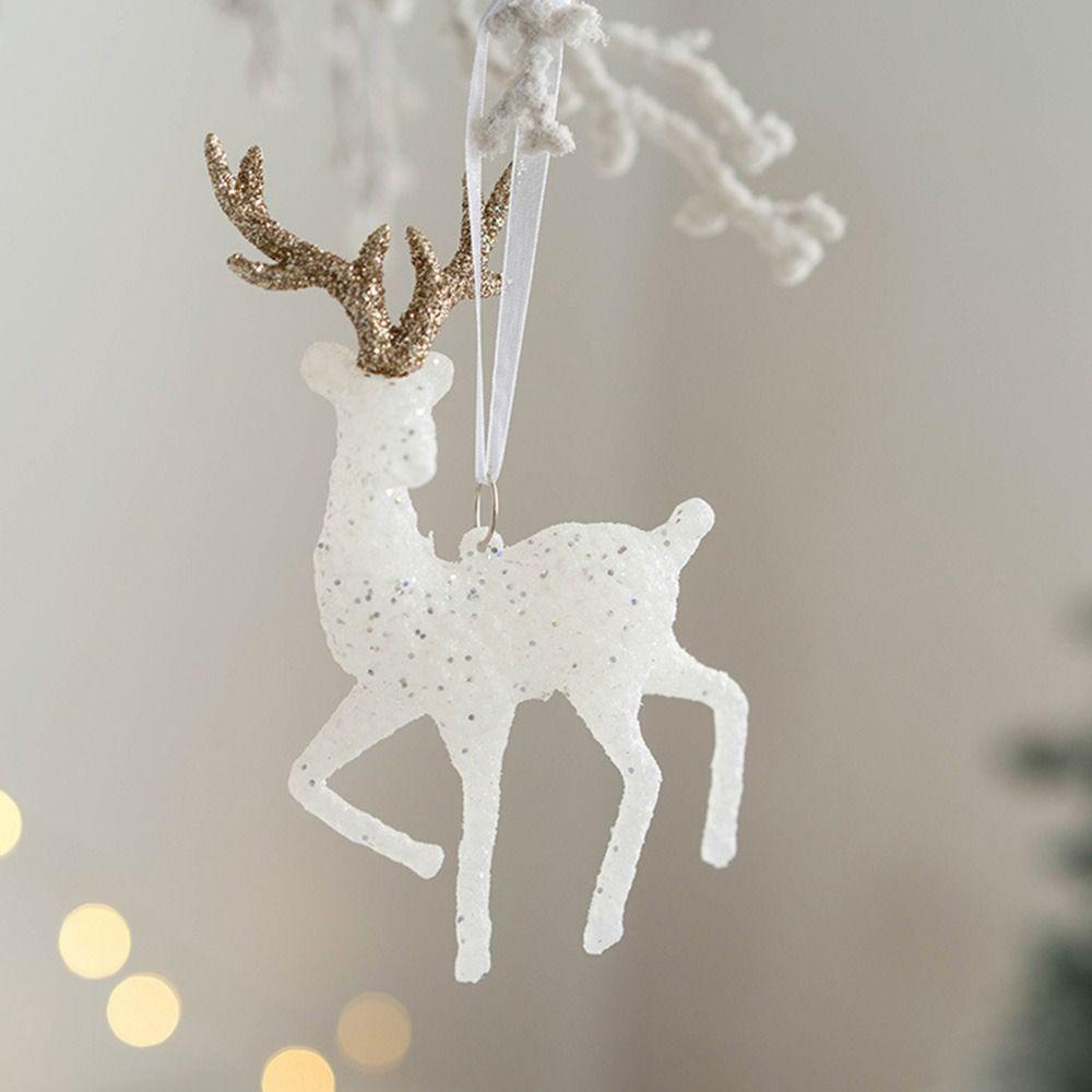 Bộ 2 Tuần Lộc Lấp Lánh Trang Trí Cây Thông Giáng Sinh