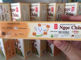KEM ĐÁNH RĂNG TRẺ EM NGỌC CHÂU
