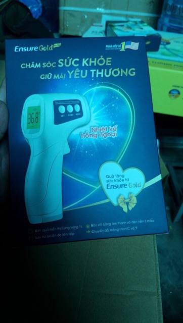 Máy Nhiệt Kế Hồng Nhoại Ensure Gold