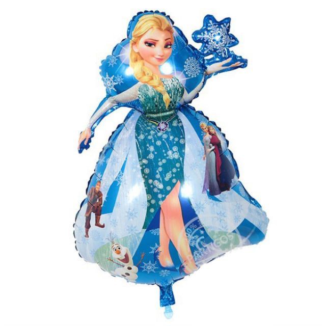 Bóng Kiếng Công Chúa Elsa Cỡ Lớn 80cm, Bóng Hình Công Chúa