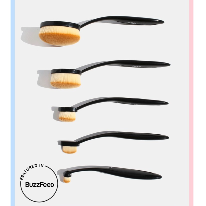 Set Cọ Oval Epielle 5pc Brush Set