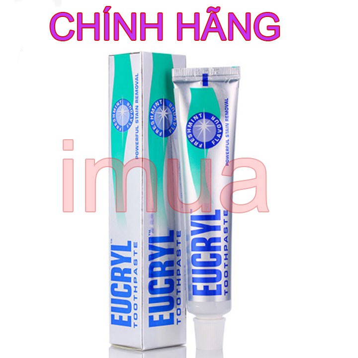 Kem đánh răng EuCryl 50ml nhập khẩu