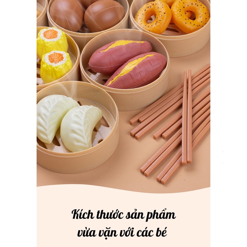 Bộ đồ chơi Nấu Ăn 88 chi tiết (có hộp loại đẹp)