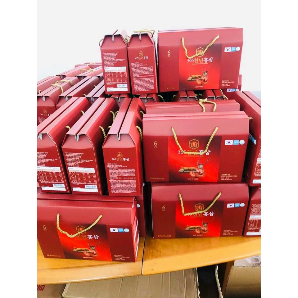 Nước Hồng Sâm Linh Chi Nhung Hươu Hàn Quốc Hộp 20 gói x 70ml