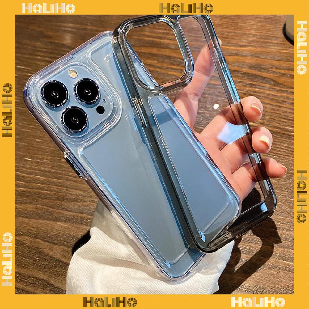 Ốp điện thoại acrylic cứng trong suốt chống sốc thích hợp cho iPhone 14 Pro Max 13 Pro Max 12 Pro Max 11 Pro Max Xr
