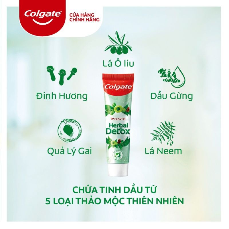 Kem đánh răng Colgate thảo mộc/ Colgate Herbal Detox 120g