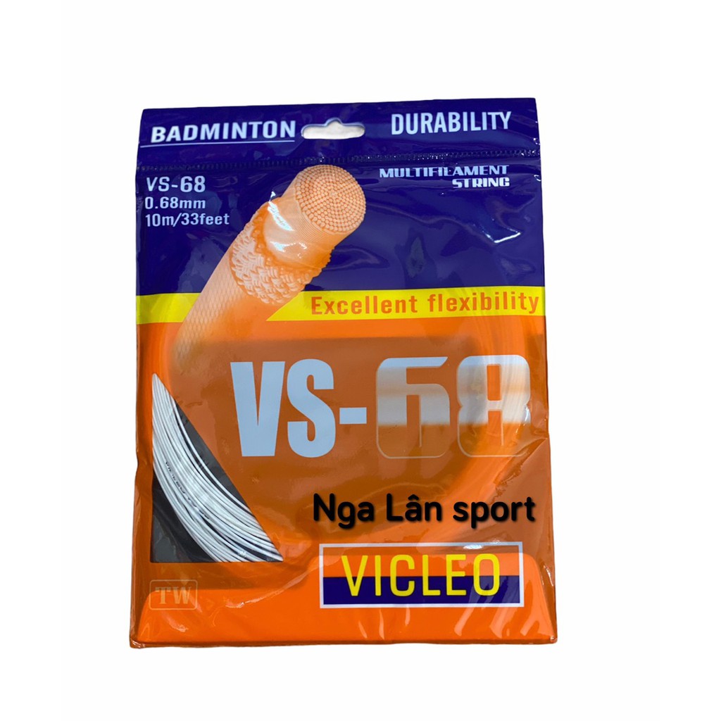 Dây căng vợt VS-68 siêu rẻ, chất lượng, màu sắc đa dạng