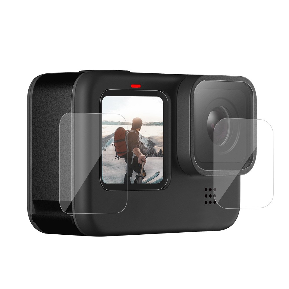 Dán lens GOPRO HERO 9 trước sau - Bộ phụ kiện gopro 9