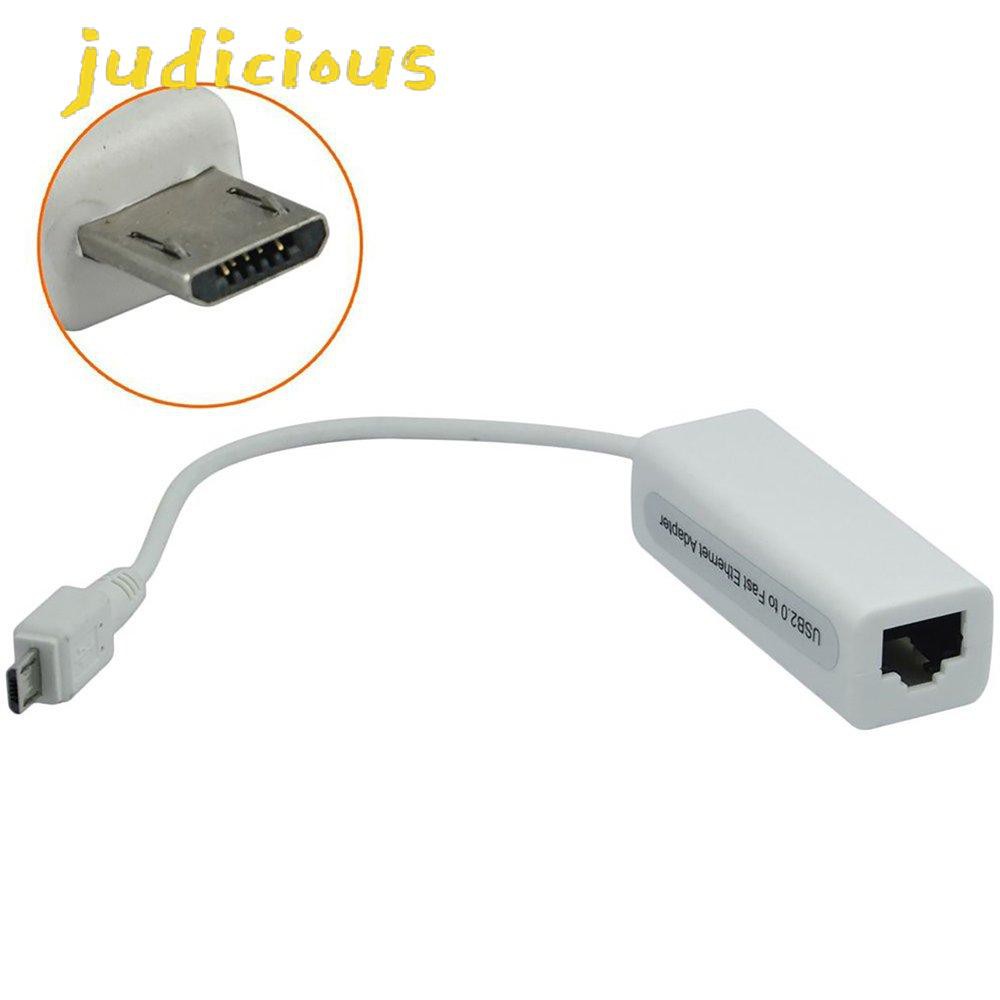 Card Mạng Có Dây Sf Micro Usb 2.0 Sang Rj45 10m / 100mbps | BigBuy360 - bigbuy360.vn