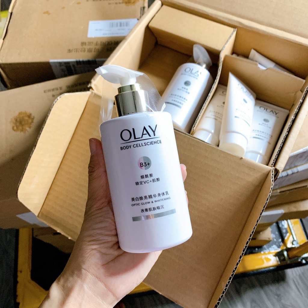 Dưỡng thể dưỡng trắng body - Body Lotion Olay B3 Retinol - B3+ vc