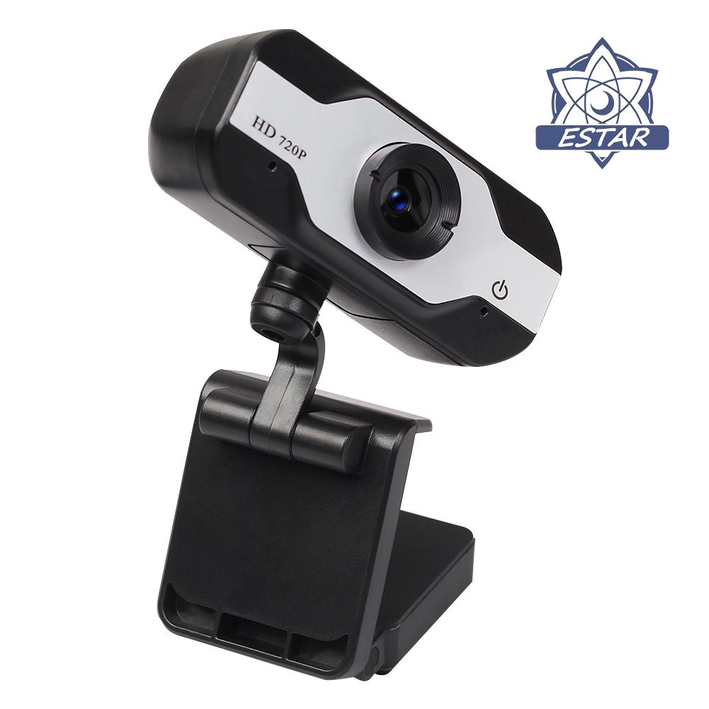 Webcam 720p Hd Có Micro Xoay 360 Độ Cho Laptop Pc