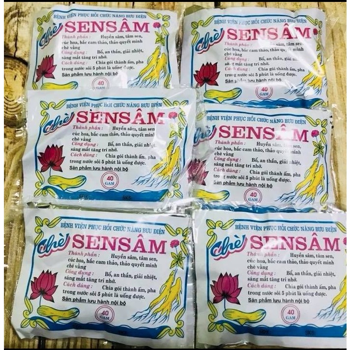 Chè, trà sen sâm Đồ Sơn - HVL TEA