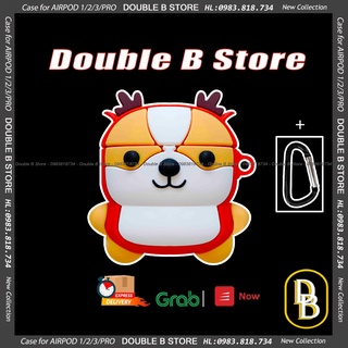 Case tai nghe không dây chó Shiba inu - vỏ bảo vệ tai nghe 1/2 1019CASBD