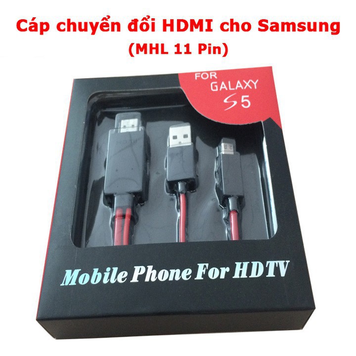 Cáp MHL Ra HDMI Cho Galaxy S5
