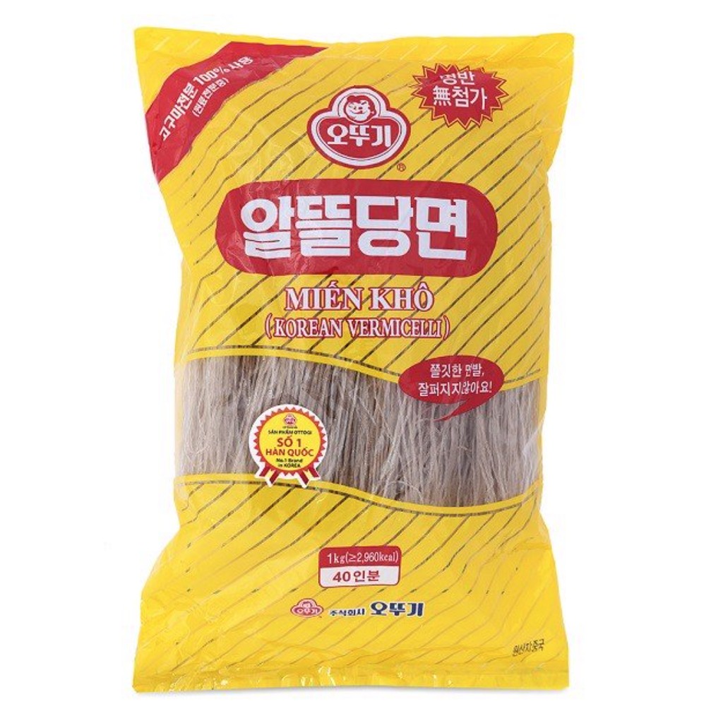 Miến Khô Ottogi Hàn Quốc Gói 1Kg