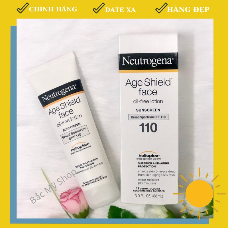 Kem chống nắng dưỡng da chống lão hóa Neutrogena Age Shield SPF 70