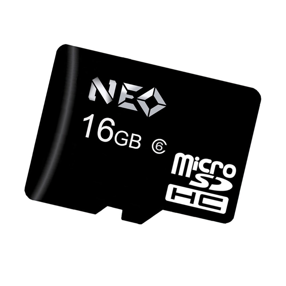 Thẻ nhớ 16GB NEO Micro SDHC C6 tặng móc dán điện thoại - Bảo hành 5 năm 1 đổi 1