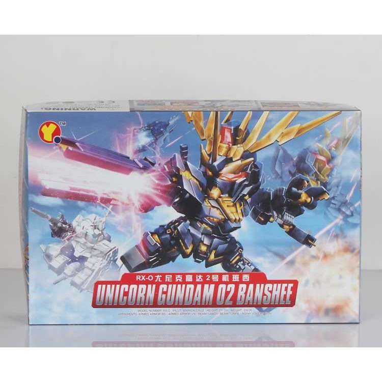 Mô hình lắp ráp SD Gundam Banshee QY