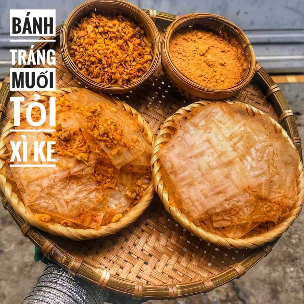 (3 gói) Bánh tráng muối nhuyễn xì ke [SIÊU NGON, GHIỀN] - Bánh Tráng Tây Ninh