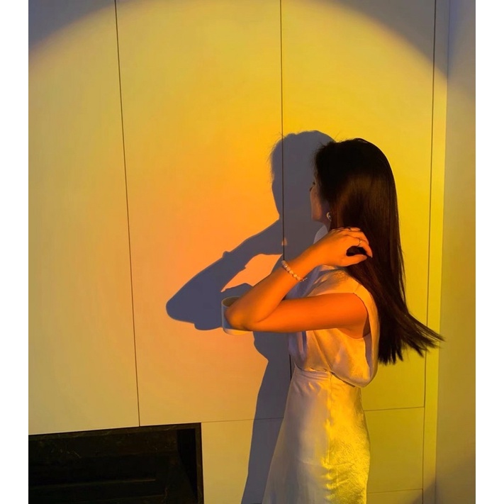 ( Ảnh thật ) S0621 Set áo tay hến và chân váy dài