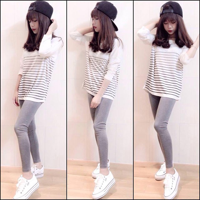 Quần legging tregging nữ co giãn