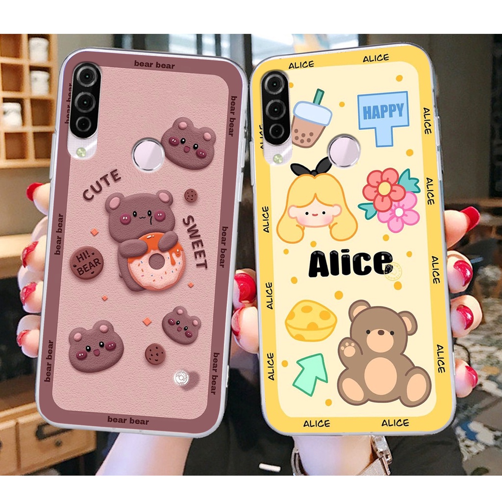 Ốp lưng Vsmart JOY 3 in hình Gấu Hồng, Gấu Be@r, Gấu Nâu , CỰC CHẤT