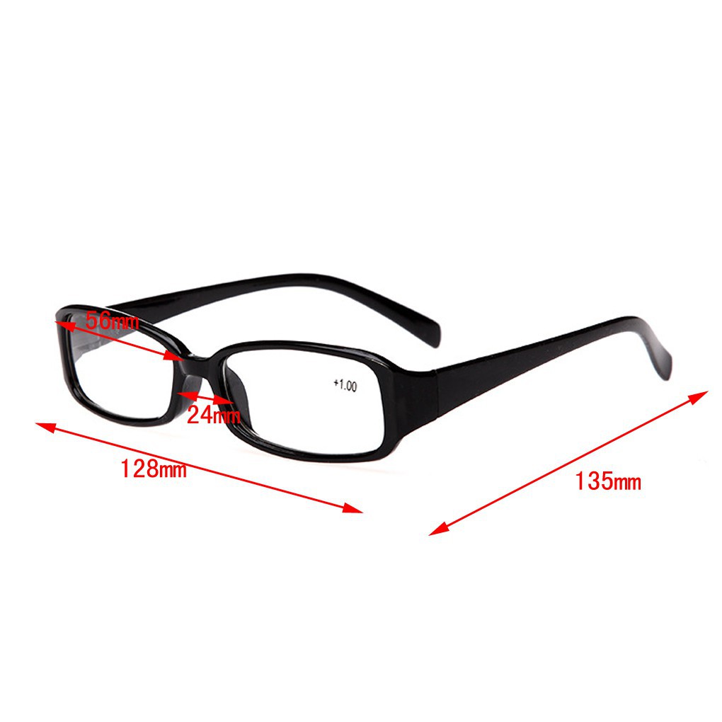 Kính cận gọng nhựa từ 1.0-4.0 độ