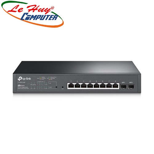 Thiết bị chia mạng Switch TP-Link TL-SG2210MP 8Port PoE+ và 2Port Gigabit SFP