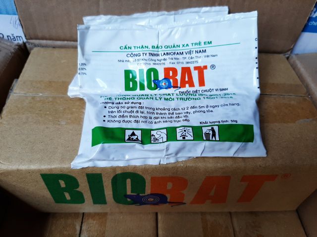 Thuốc diệt chuột Biorat 1kg -Hàng Mới