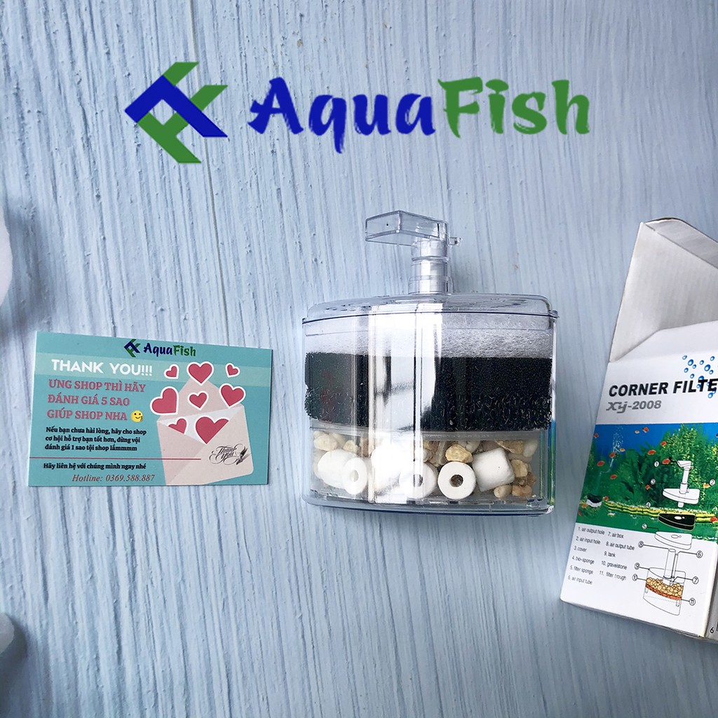 Lọc Vi Sinh XY 2008-2010 Dùng Cho Bể Cá Cảnh (dụng cụ lọc chuyên dụng cho cá 7 màu)