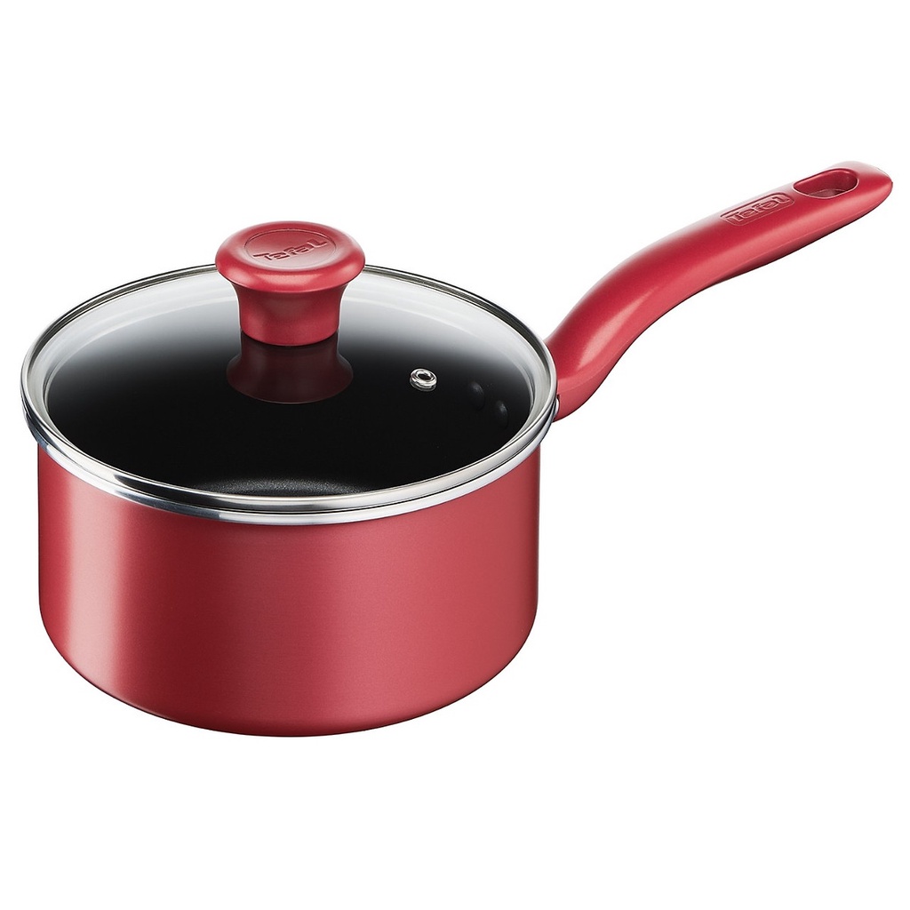 Bộ 2 Nồi cán dài-quánh, Nồi Tefal So Chef 18-22 cm - Dùng mọi loại bếp