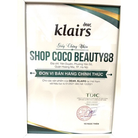 Combo Serum + Kem Dưỡng Dear Klairs Rich Moist Soothing Nhập Khẩu