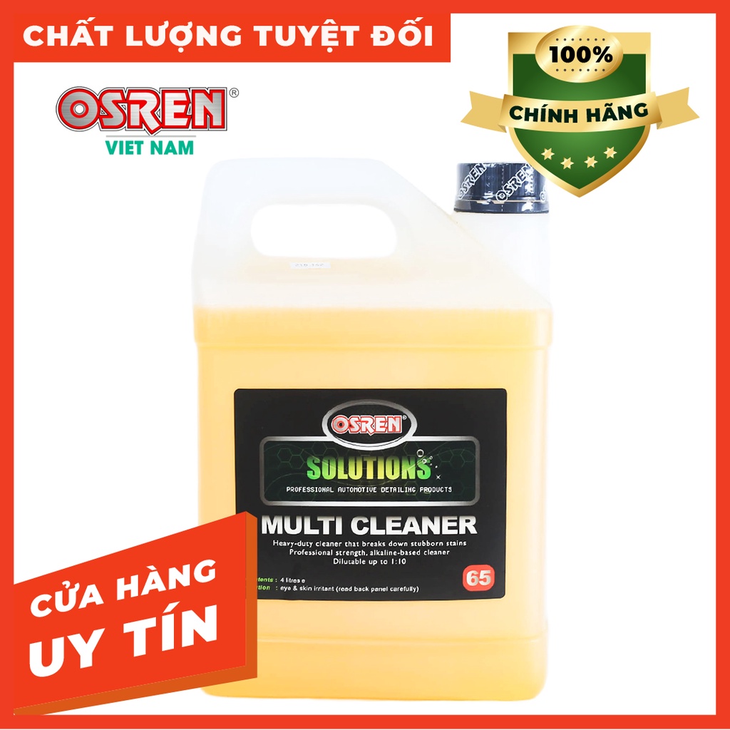 CHẤT TẨY HỆ THỐNG MÁY GẦM XE Ô TÔ MULTI CLEANER 465 - 4 LIT