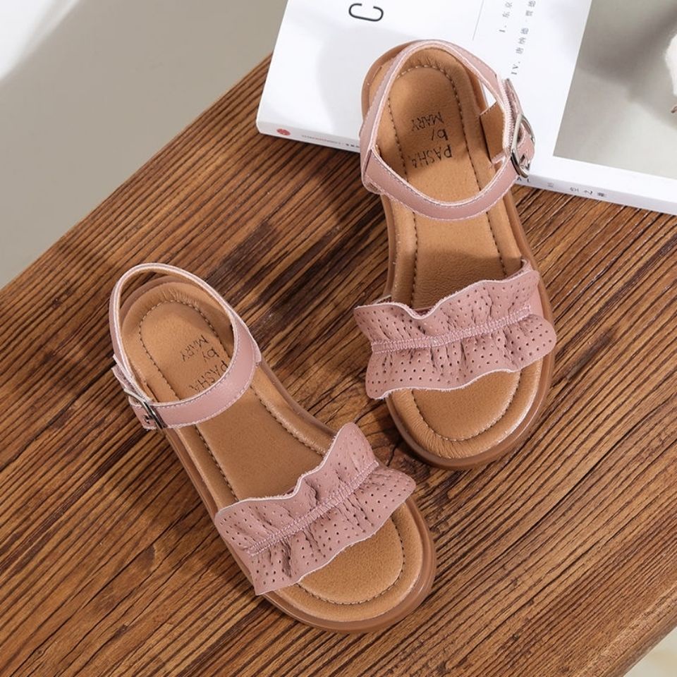 Giày Sandal Đế Mềm Phong Cách Thời Trang Mới 2022 Cho Bé Gái