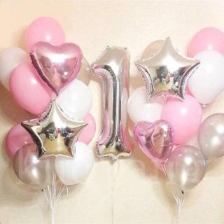 Bóng số 1 (size 36cm) & (size 70cm) trang trí sinh nhật, thôi nôi, đầy tháng, party, sự kiện, kỉ niệm…