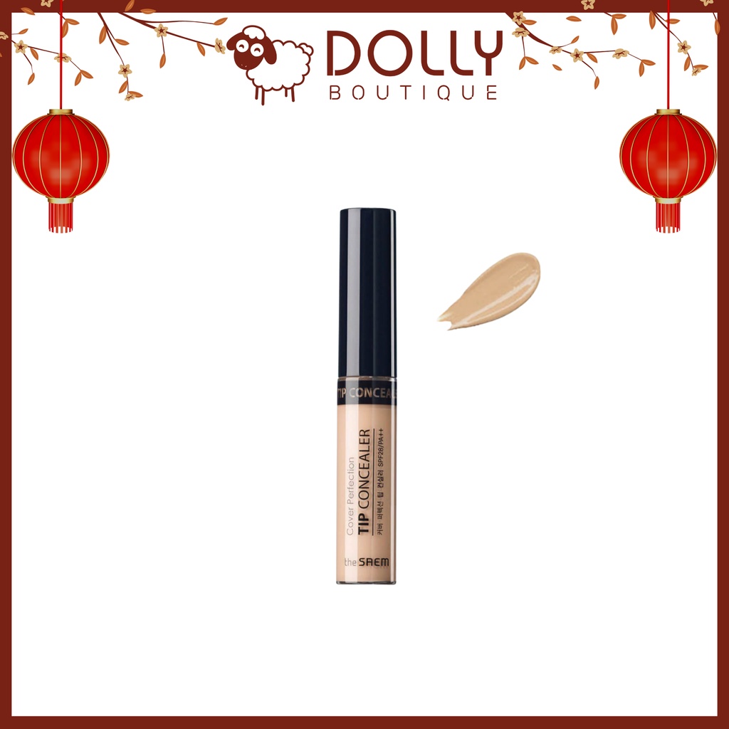 Kem Che Khuyết Điểm The Saem Cover Perfection Tip Concealer [ đủ tone ] | BigBuy360 - bigbuy360.vn
