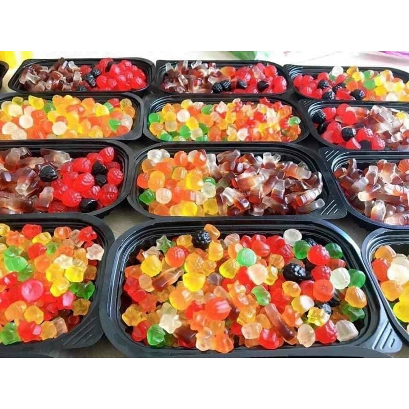 500g Kẹo dẻo chipchip nhiều hình siêu ngon