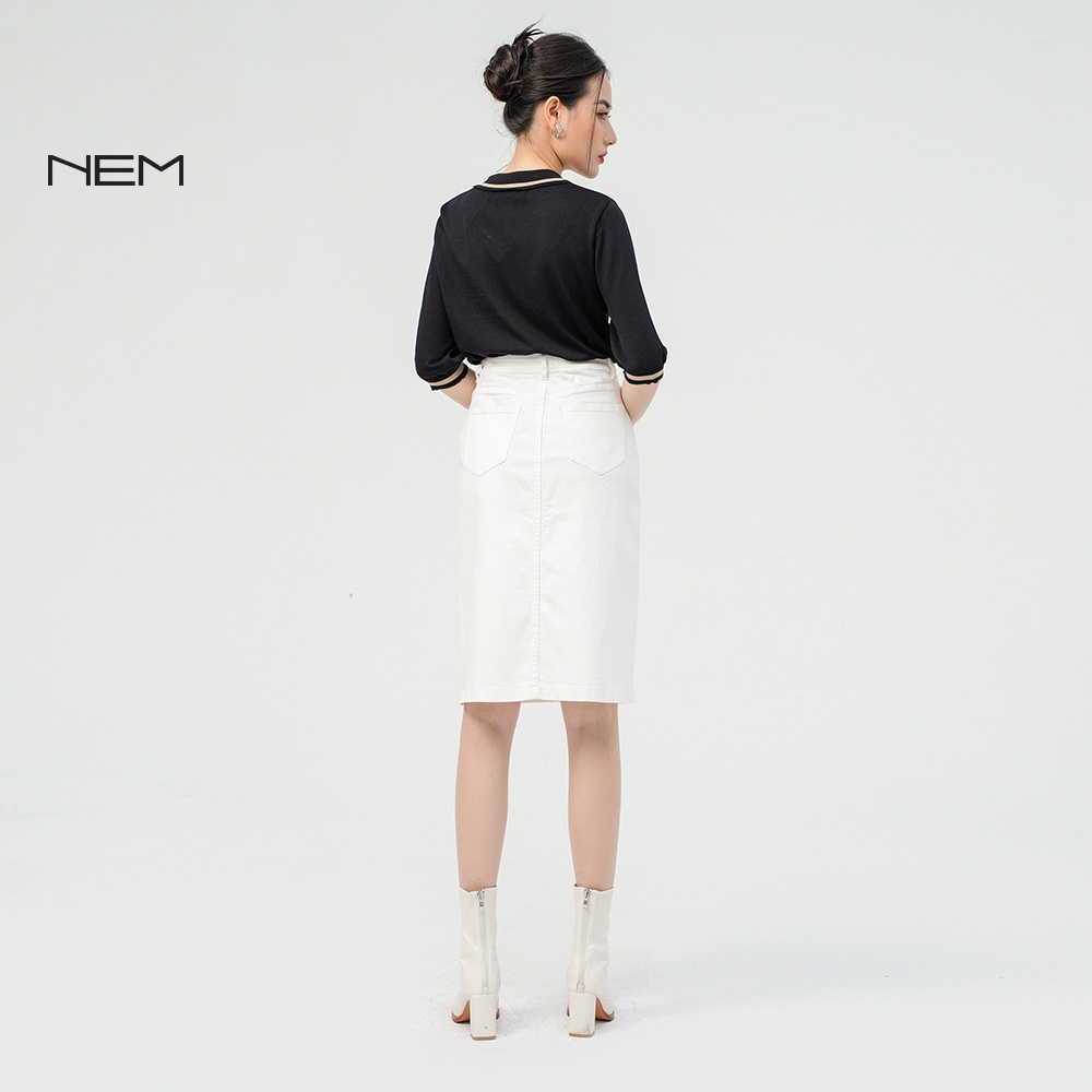 Áo len nữ thiết kế NEM Fashion AL62032 màu đen