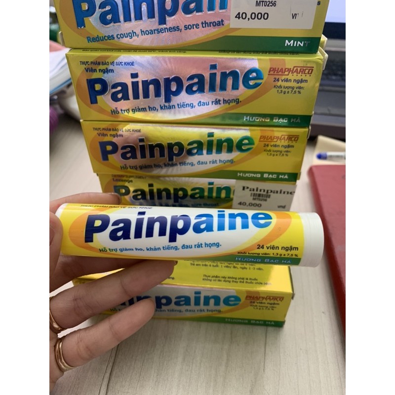 PainPaine kẹo ngậm tuýp 24 viên