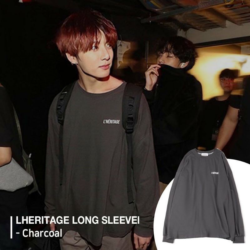 [CHÍNH HÃNG] ÁO SWEATER L'HERITAGE CHEAP MOMENT JUNGKOOK #JungKook #madeinKorea