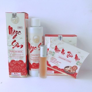 bộ ngọc sâm mặt nạ bột chính hãng