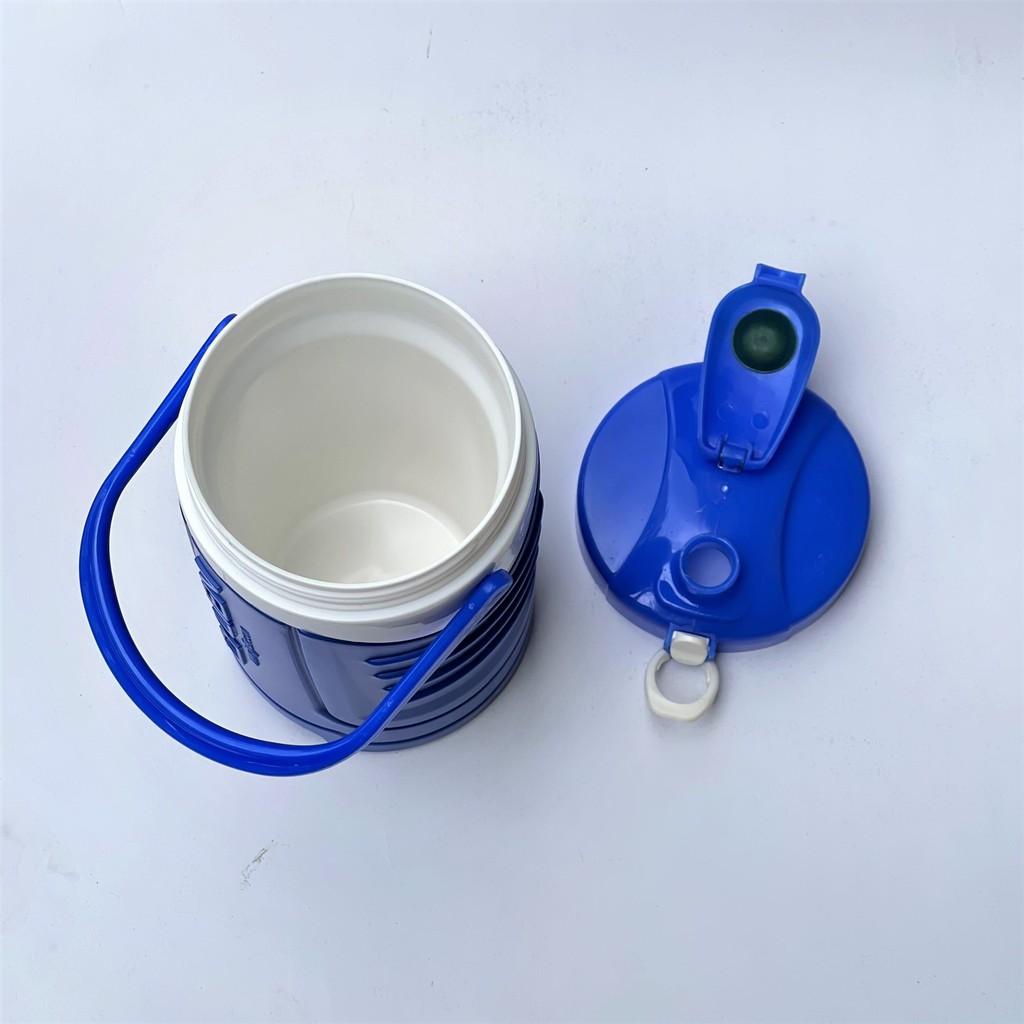 Bình đá giữ nhiệt có quai xách Rio, dung tích 1l - 1.5l - 2l - 3l, nhựa pp, pu chính phẩm an toàn thương hiệu Tý Liên