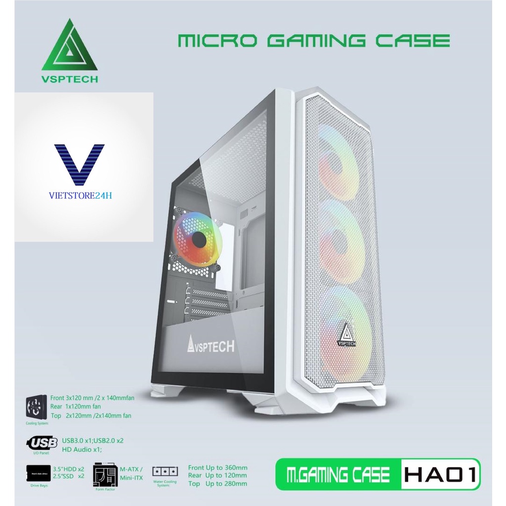 Case Gaming VSP HA01 Mini Tower