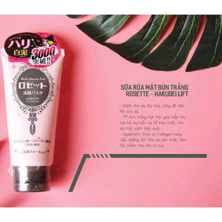 Sữa rửa mặt bùn khoáng Rosette