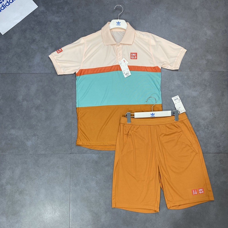 | Ảnh Thật | Bộ Uni.qlo Vàng Đất Nam Cao Cấp