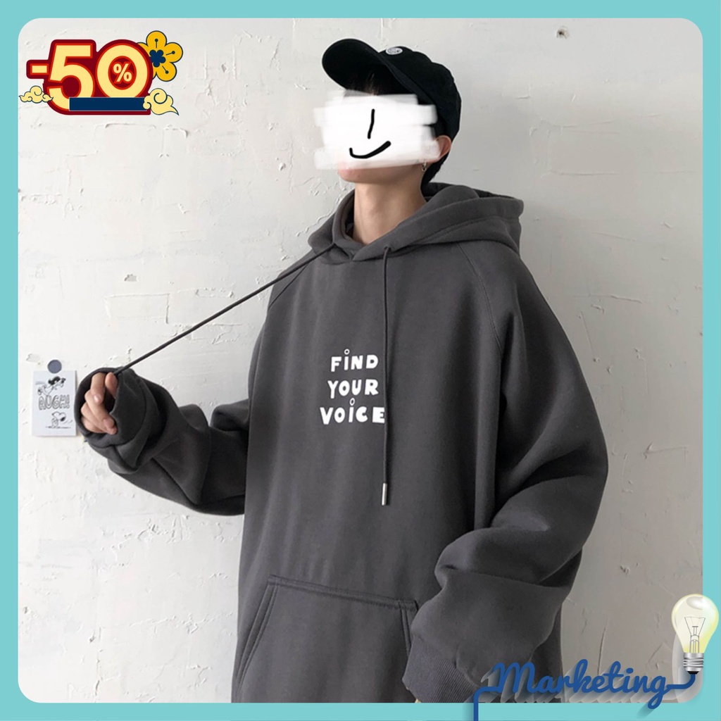 Áo hoodie nam nữ phong cách ovesize nỉ siêu đẹp Unisex Form Rộng | BigBuy360 - bigbuy360.vn
