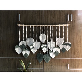 mành lá macrame